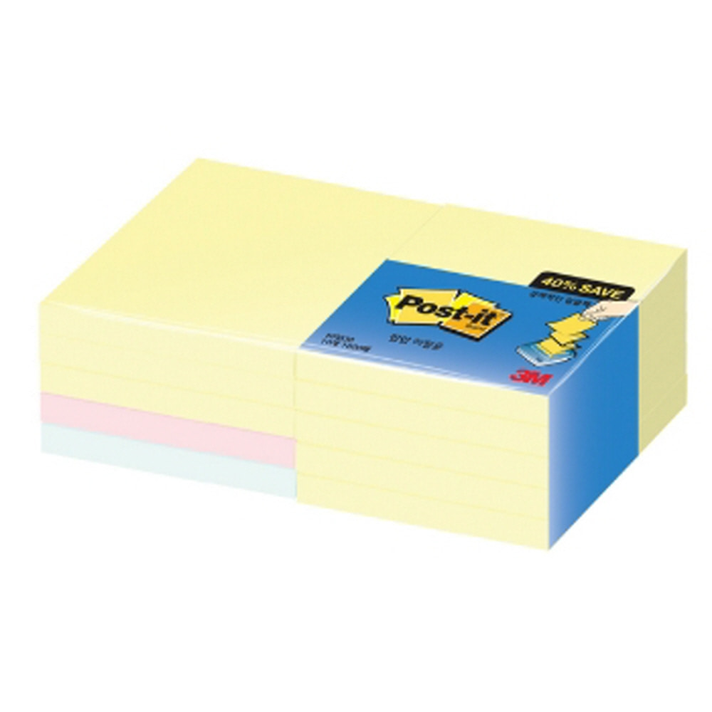 3M 포스트잇 팝업노트 알뜰팩 KR330-10A